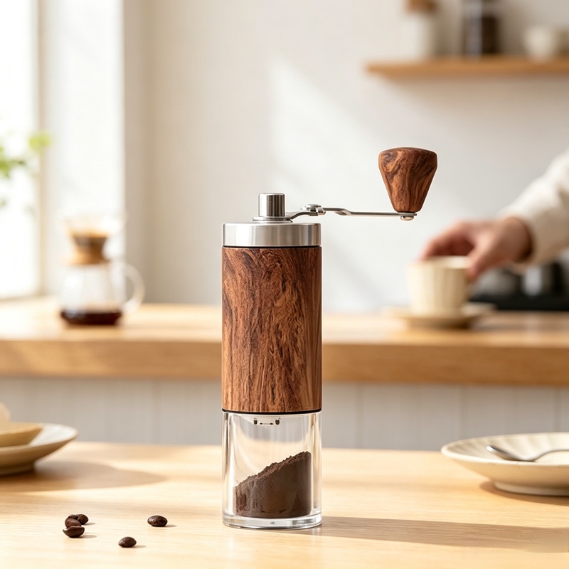 Burr Hand Grinder - Moedor de Café Manual Portátil com