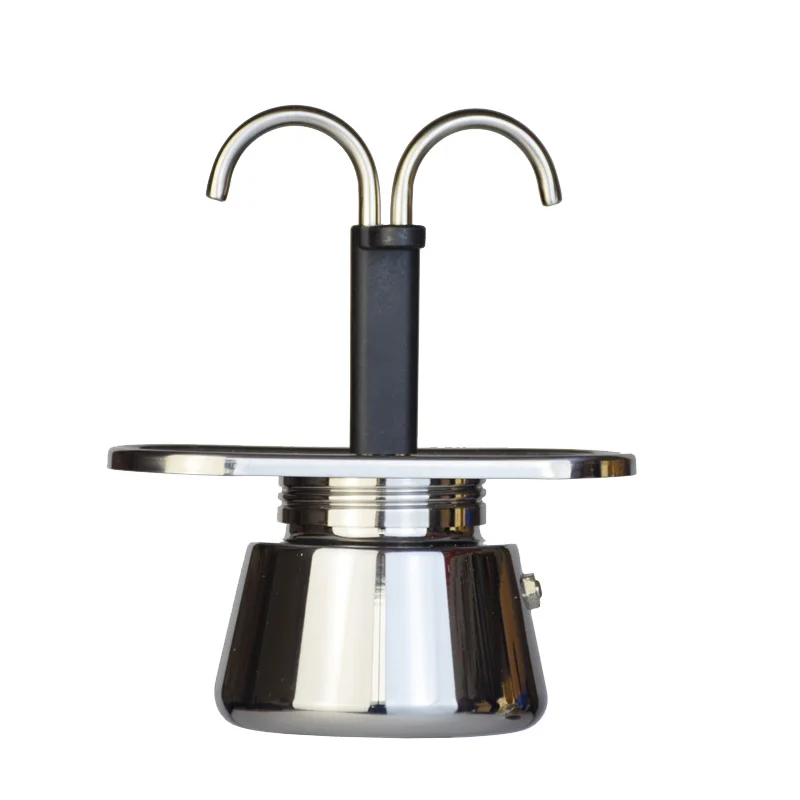 Moka Pot Stove - 200ml mini moka pote tubo duplo
