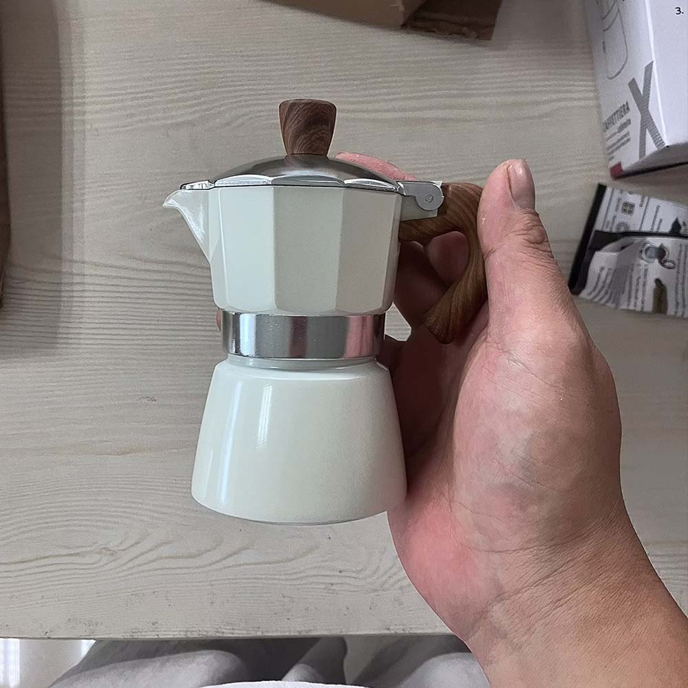 Moka Pot Stove - Cafeteira italiana de alumínio para café