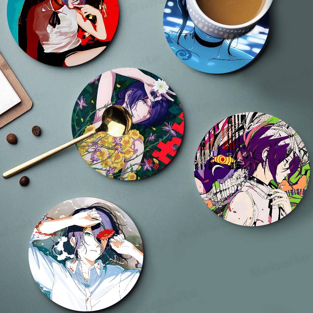 Coffee Tea And Sugar Set - Conjunto de Porta-Copos de Madeira Resistente