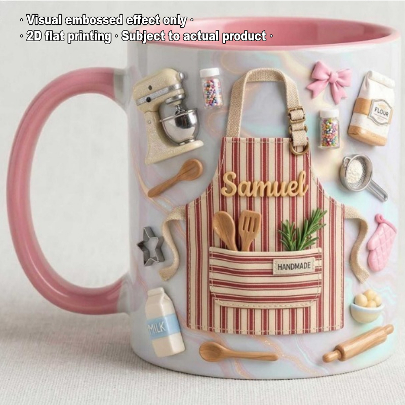 Coffee Tea Name - Caneca Personalizada para Padeiro com Impressão