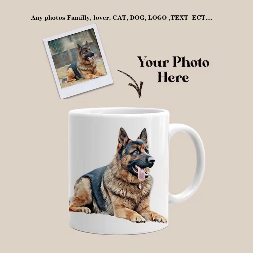 Coffee Tea Images - Caneca personalizada com sua foto, canecas