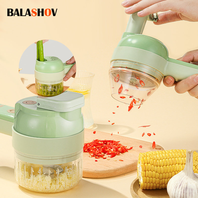 Burr Hand Grinder - Conjunto de cortador de vegetais elétrico