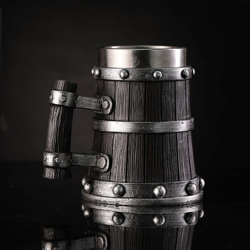 Xbloom Coffee Tea - Caneca de Resina com Efeito Madeira