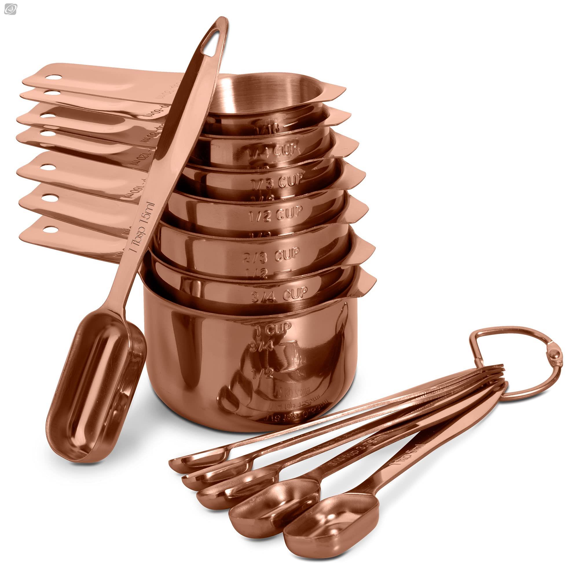 Coffee Tea And Sugar Set - Colheres de medição de aço inoxidável