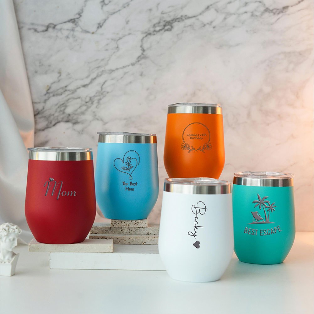 Copo Térmico de Aço Inoxidável - Coffee Tea Name avaliação e preço