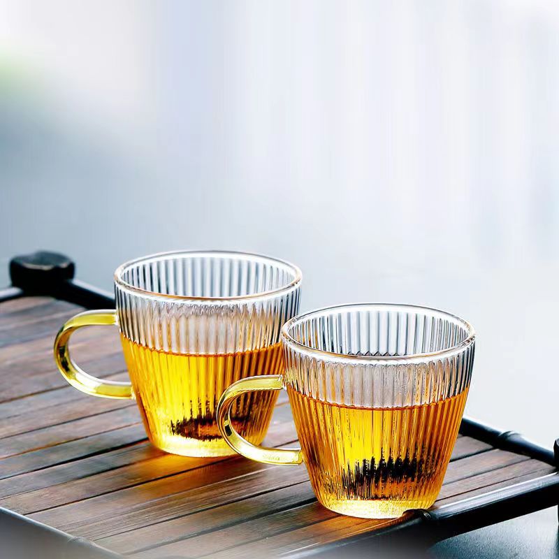 Copos de chá de vidro pequenos - Coffee Tea And Sugar Set avaliação e preço