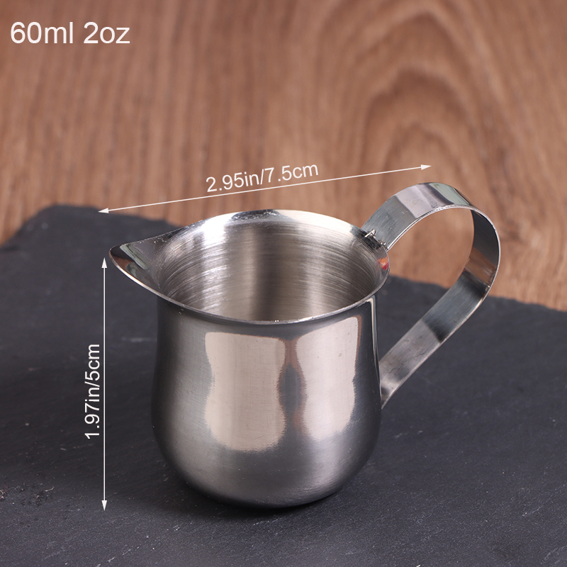 Jarra de Aço Inoxidável para C - Barista Milk Jug avaliação e preço