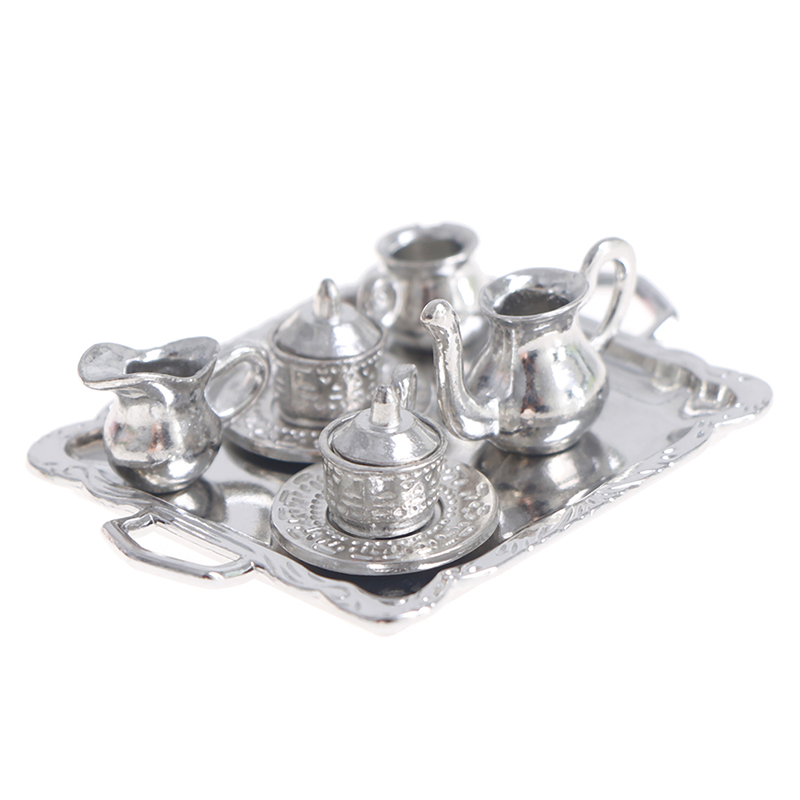 10 pçs/set 1/12 casa de boneca - Coffee Tea And Sugar Set avaliação e preço