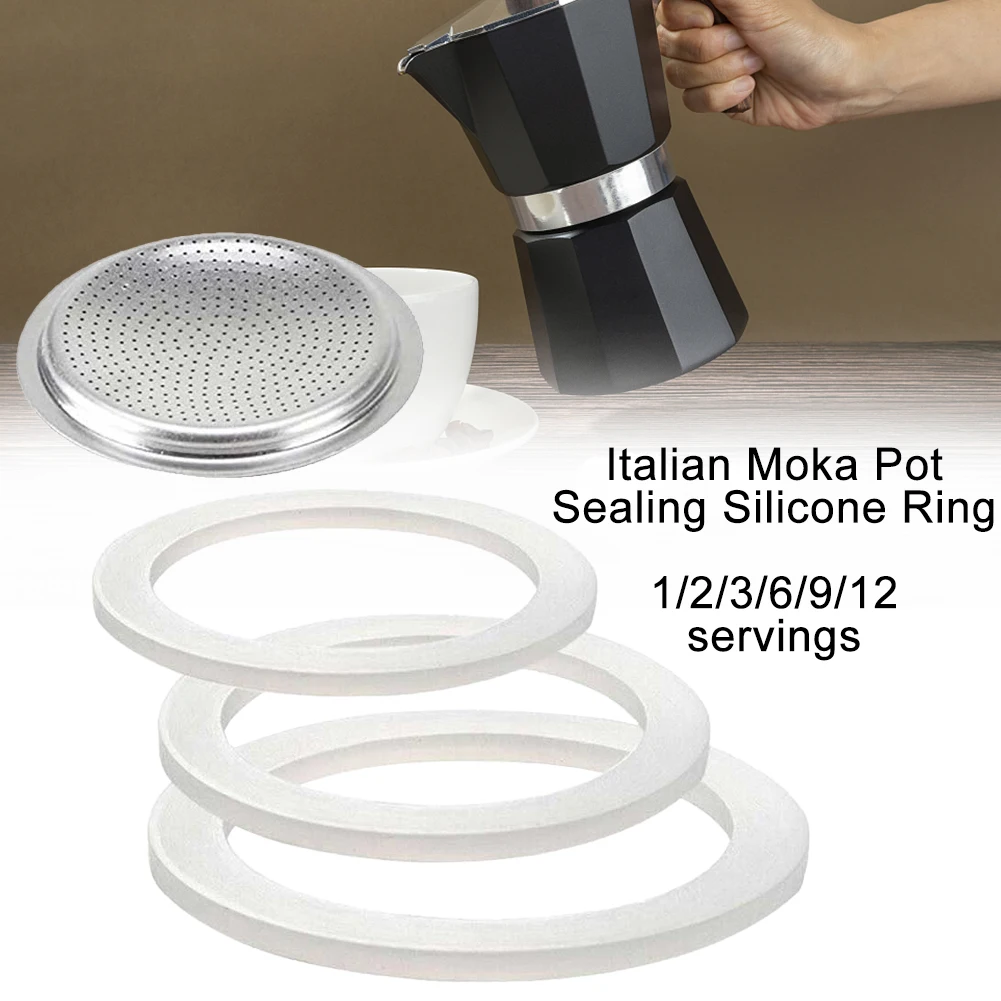 1 conjunto de vedação de borra - Moka Pot Stove avaliação e preço