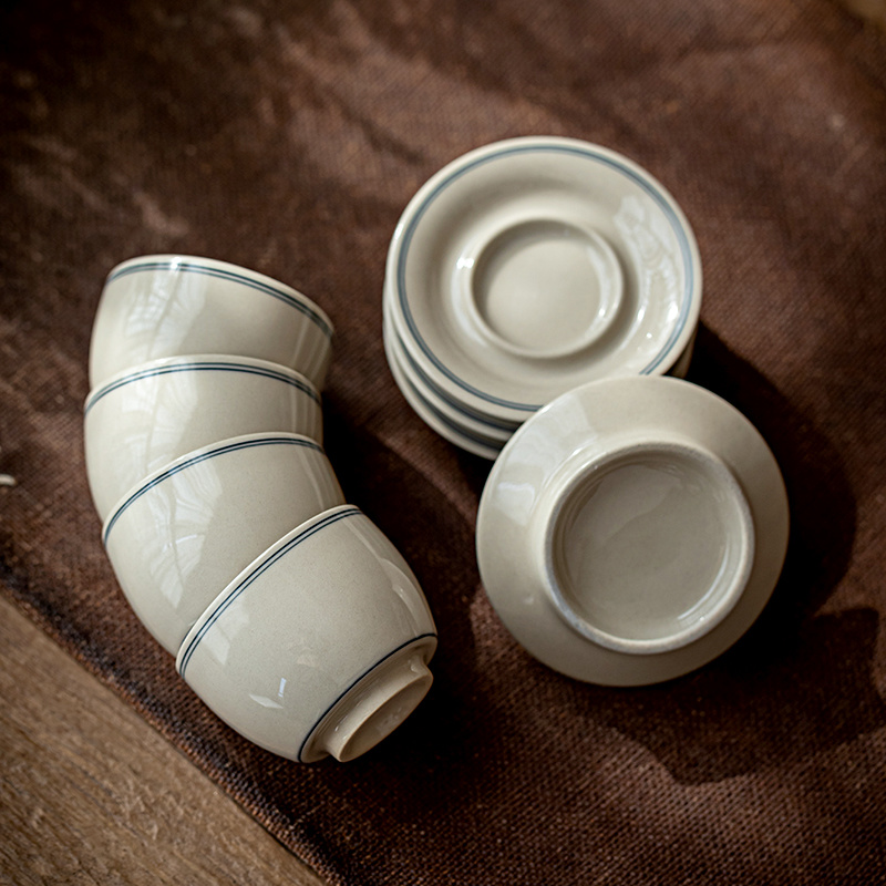 Conjunto de xícara e pires de  - Coffee Tea And Sugar Set avaliação e preço