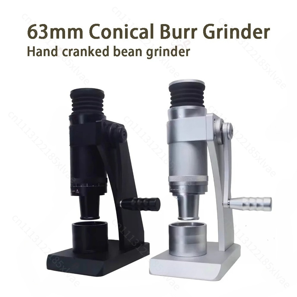 Moedor de café manual de 63mm  - Burr Hand Grinder avaliação e preço