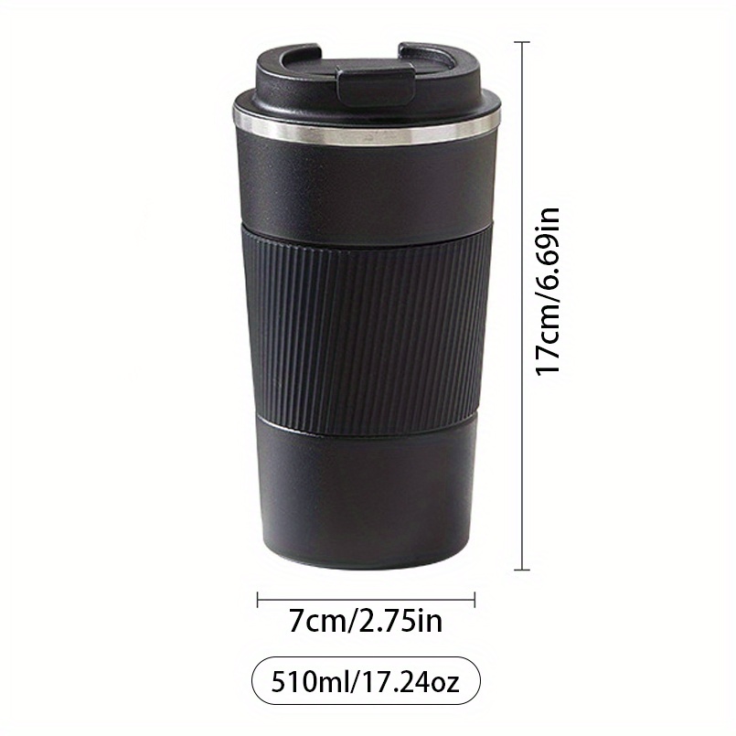 Caneca de Café de Viagem em Aç - Coffee Tea Name avaliação e preço
