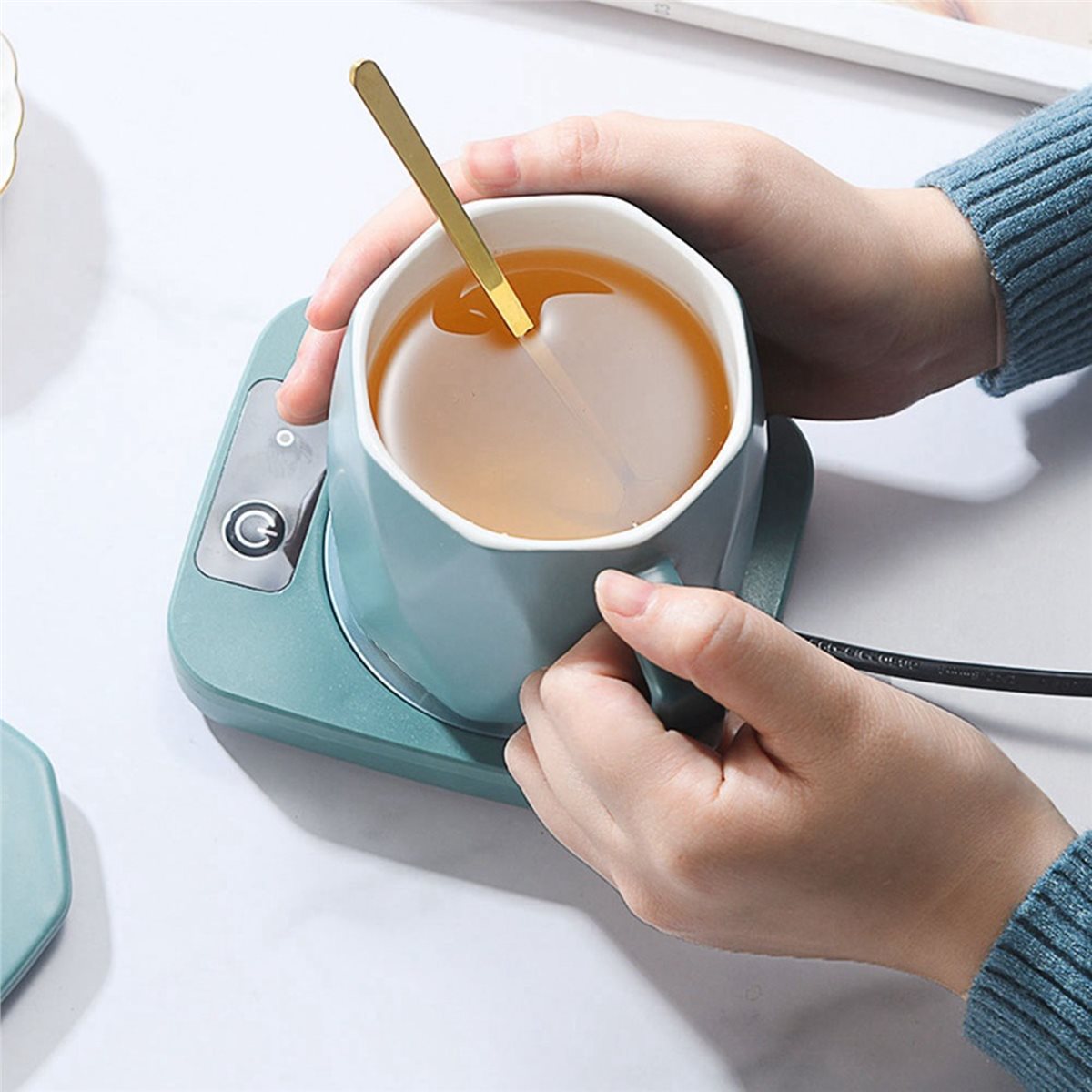 [Promoções] Aquecedor de Canec - Coffee Tea With Milk avaliação e preço