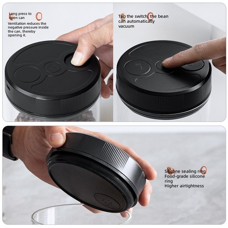 Recipiente hermético para café - Coffee Tea Sugar avaliação e preço