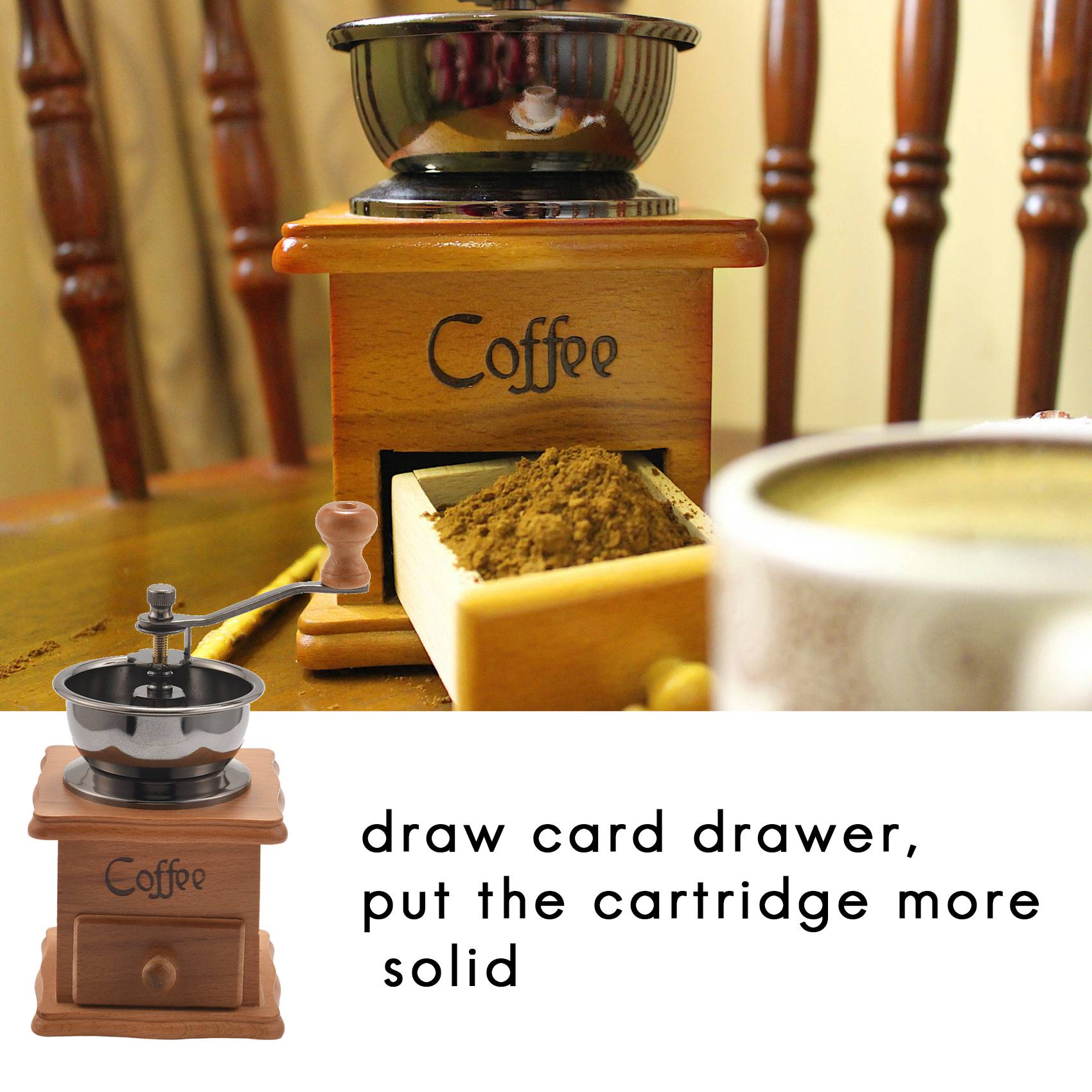 [Promoções] Moedor de Café Man - Burr Hand Grinder avaliação e preço