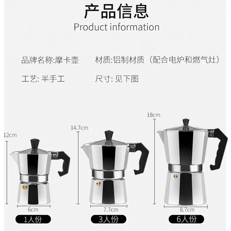 Cafeteira Moka de Alumínio par - Moka Pot Stove avaliação e preço