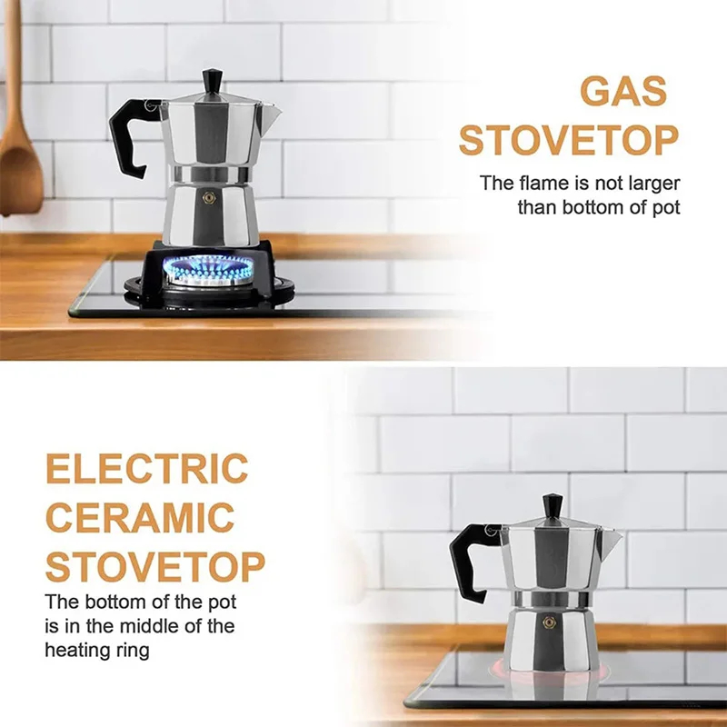 Moka pote italiano máquina de  - Moka Pot Stove avaliação e preço