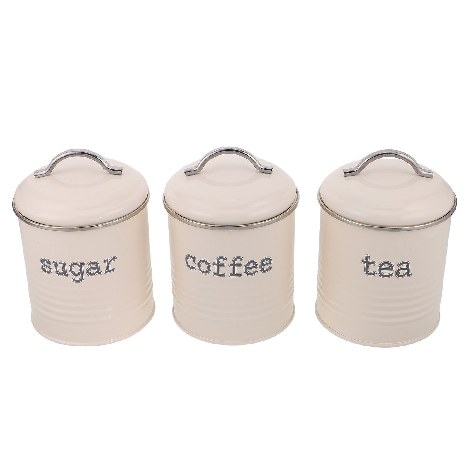 Conjunto de 3 Recipientes Herm - Coffee Tea And Sugar Set avaliação e preço