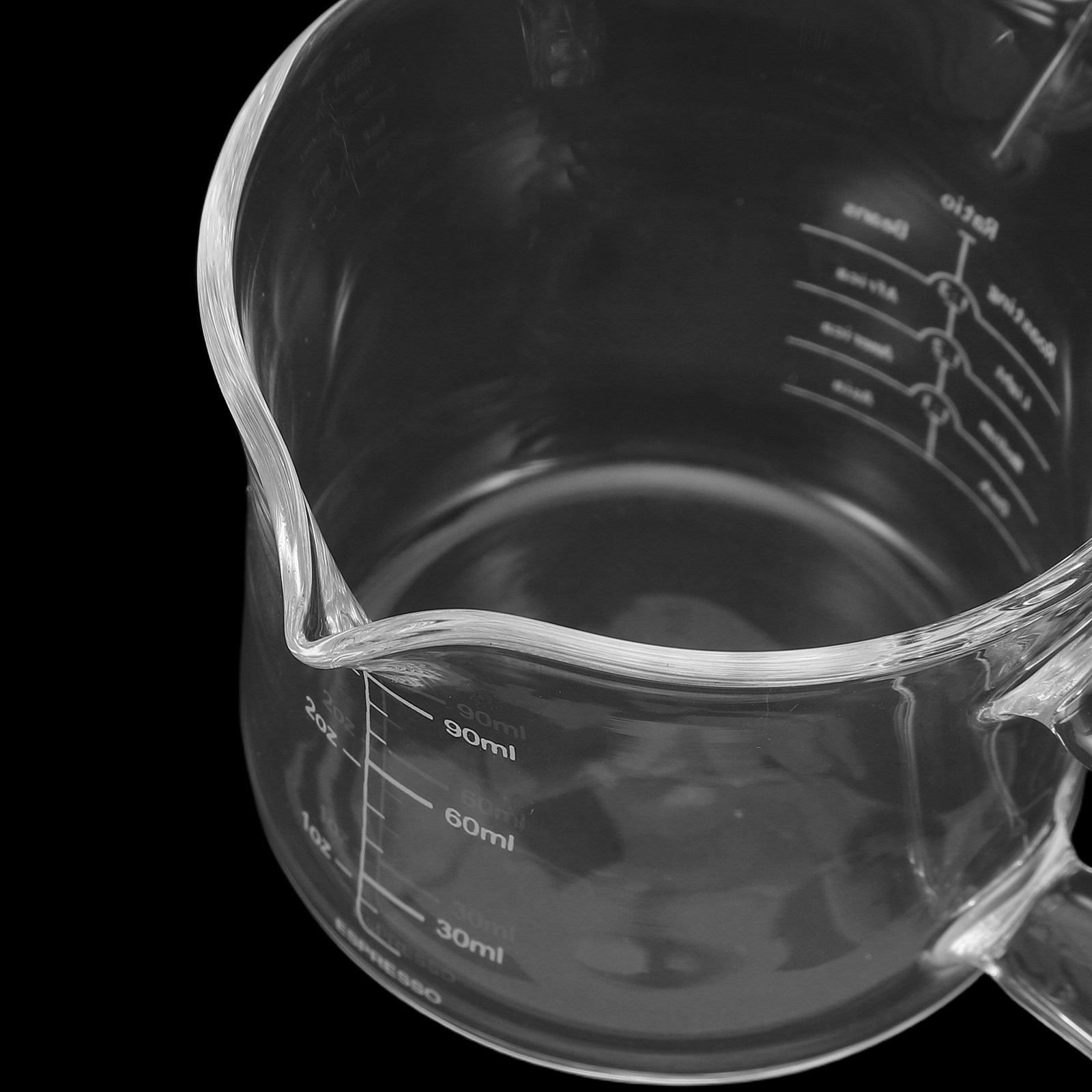 Copo Medidor de Vidro com Bico - Coffee Tea With Milk avaliação e preço